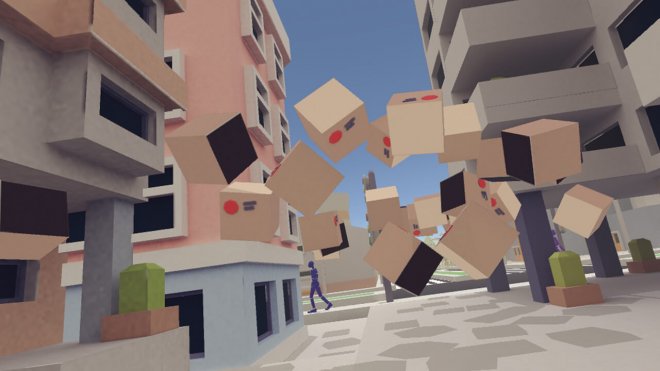 VR Virtual Reality Mojo Apps crates town