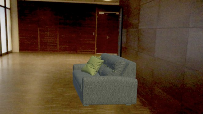 AR Augmented Reality Mojo Apps sofa armchair Selsey