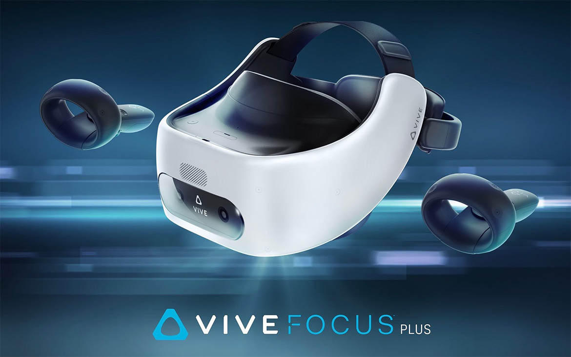 Vive focus plus presentation VR headset