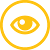 orange eye watch icon