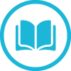 cyan user manuals book icon